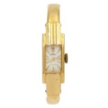 Martine ladies 18ct gold manual wind wristwatch