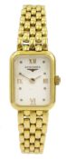 Longines Prestige ladies 18ct gold quartz wristwatch
