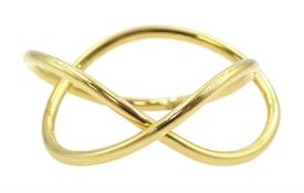 Georg Jensen 18ct gold Alliance twist ring