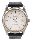 Omega Seamaster gentleman's stainless steel quartz wristwatch