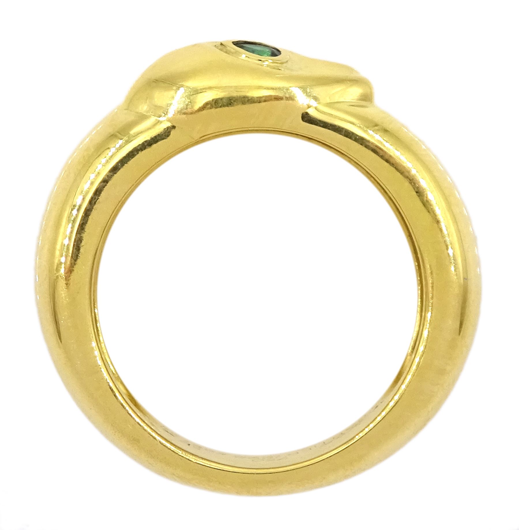 Cartier Panthere 18ct gold tsavorite garnet ring - Image 7 of 10