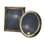 Large silver mounted photo frame by Mappin & Webb