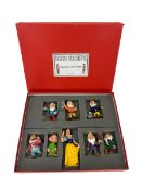 Set of Snow White & the Seven Dwarfs hand painted diecast models by Good Soldiers