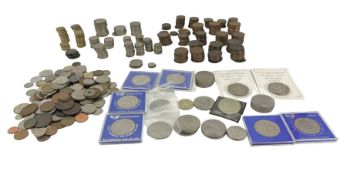 Collection of mainly pre decimal GB coins