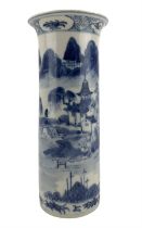 19th century Chinese sleeve vase