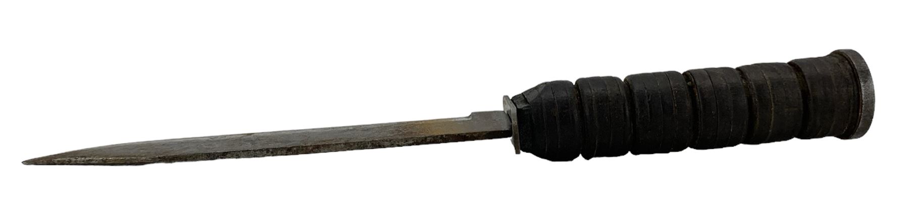 American Second World War fighting knife with 17cm blade - Image 3 of 3