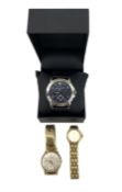Accurist 9ct gold gentleman's manual wind wristwatch