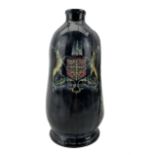 Royal Doulton leather effect flagon decorated with Nottingham Coat of Arms and motto