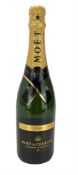 Bottle of Moet & Chandon grand vintage champagne 2000 750ml