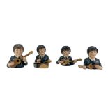 Set of four Bairstow Manor Collectables limited edition 'Legends of Rock and Roll' character jugs mo