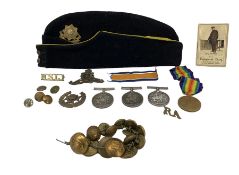 Three British WWI War medals to Pte B Rawson