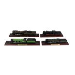 Four collectable model locomotives comprising P8 Class