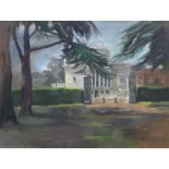 Christopher John Assheton-Stones (British 1947-1999): Manor Landscape with Trees