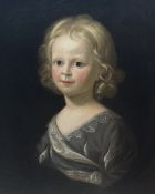 Circle of Henry Pickering (British 1720-1770): Portrait of a Bonny Boy