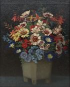 Harold Edward Conway (Staithes Group 1872-1949): Still Life of Flowers in a Pot