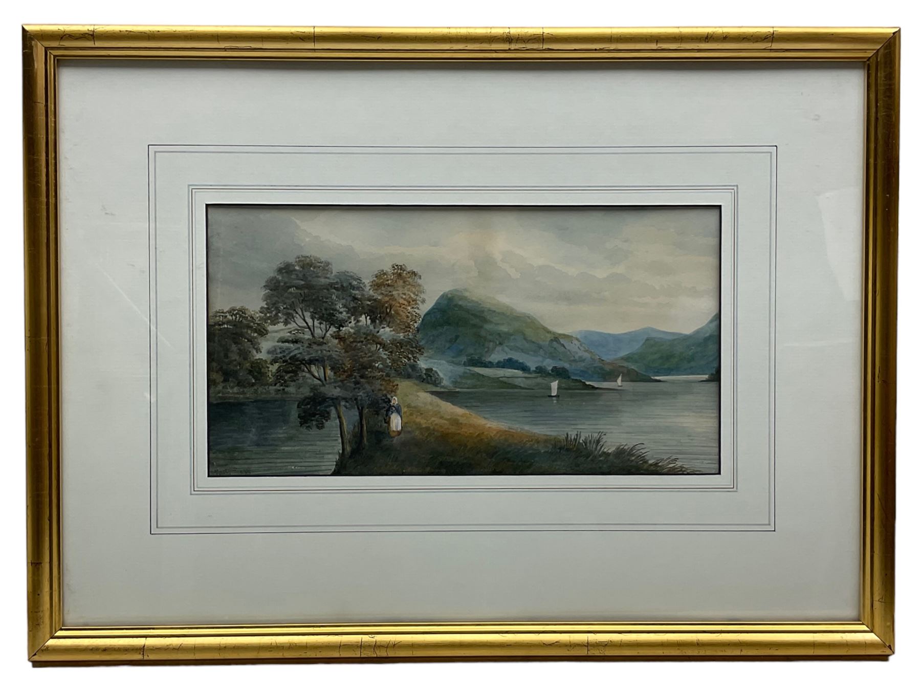 Henry Magenis (British 19th century): Sailing Lakeland Scenes - Image 3 of 5