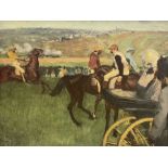 After Edgar Degas (French 1834-1917): 'The Racecourse - Amateur Jockeys'