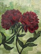 Nancie Crowther (British Early 20th century): 'Peonies'