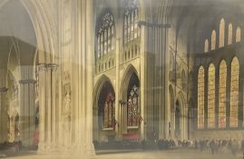 After Fred Taylor (British 1875-1963): 'York Minster - England Treasure House Of Stained Glass'