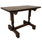 Early 20th century Arts & Crafts design oak side table