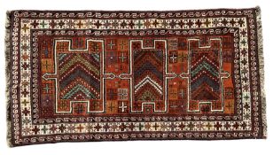 Persian thick wool pile rug