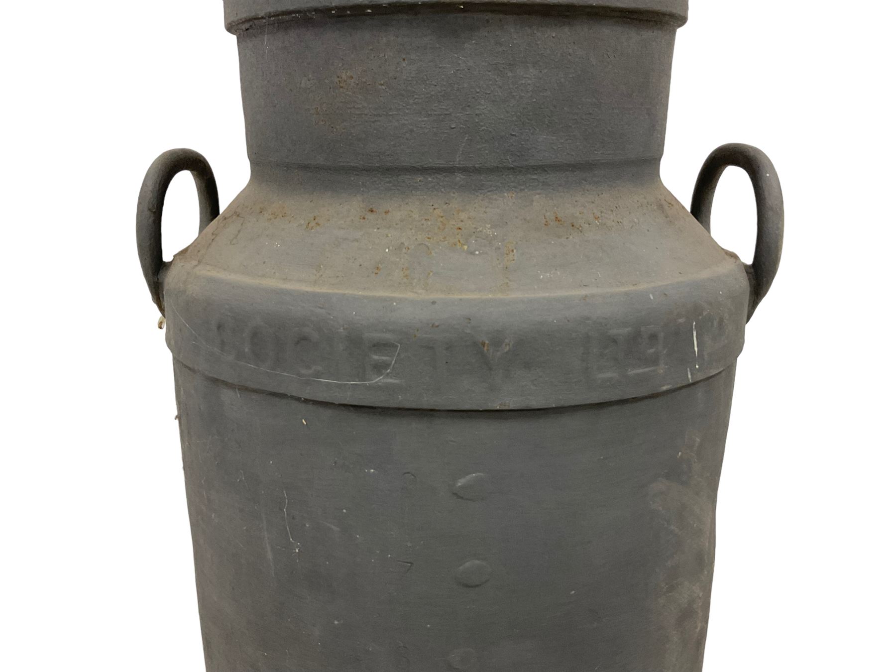 Co-op Wholesale Society Ltd - milk churn with lid and twin handles - Image 2 of 4