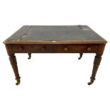 William IV mahogany library table