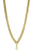 18ct gold curb link chain necklace