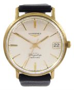Longines Flagship gentleman's 9ct gold automatic wristwatch