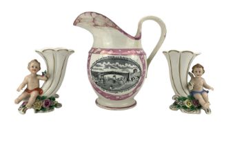 19th century Sunderland lustre jug