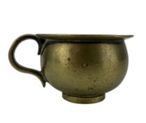 Miniature bronze cup