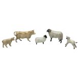 Beswick model of a Charolais cow No.3075A