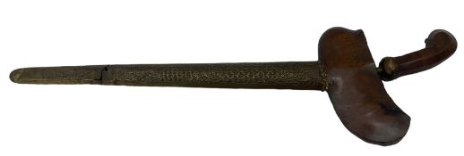Malayan Kris with carved handle