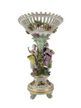 Continental porcelain centrepiece