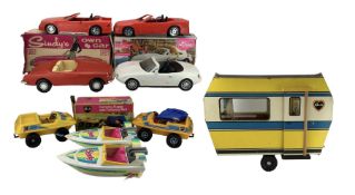 Sindy: Pedigree Toys Sindy's Own Car - plastic MG sports car
