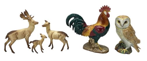 Beswick leghorn cockerel No. 1892