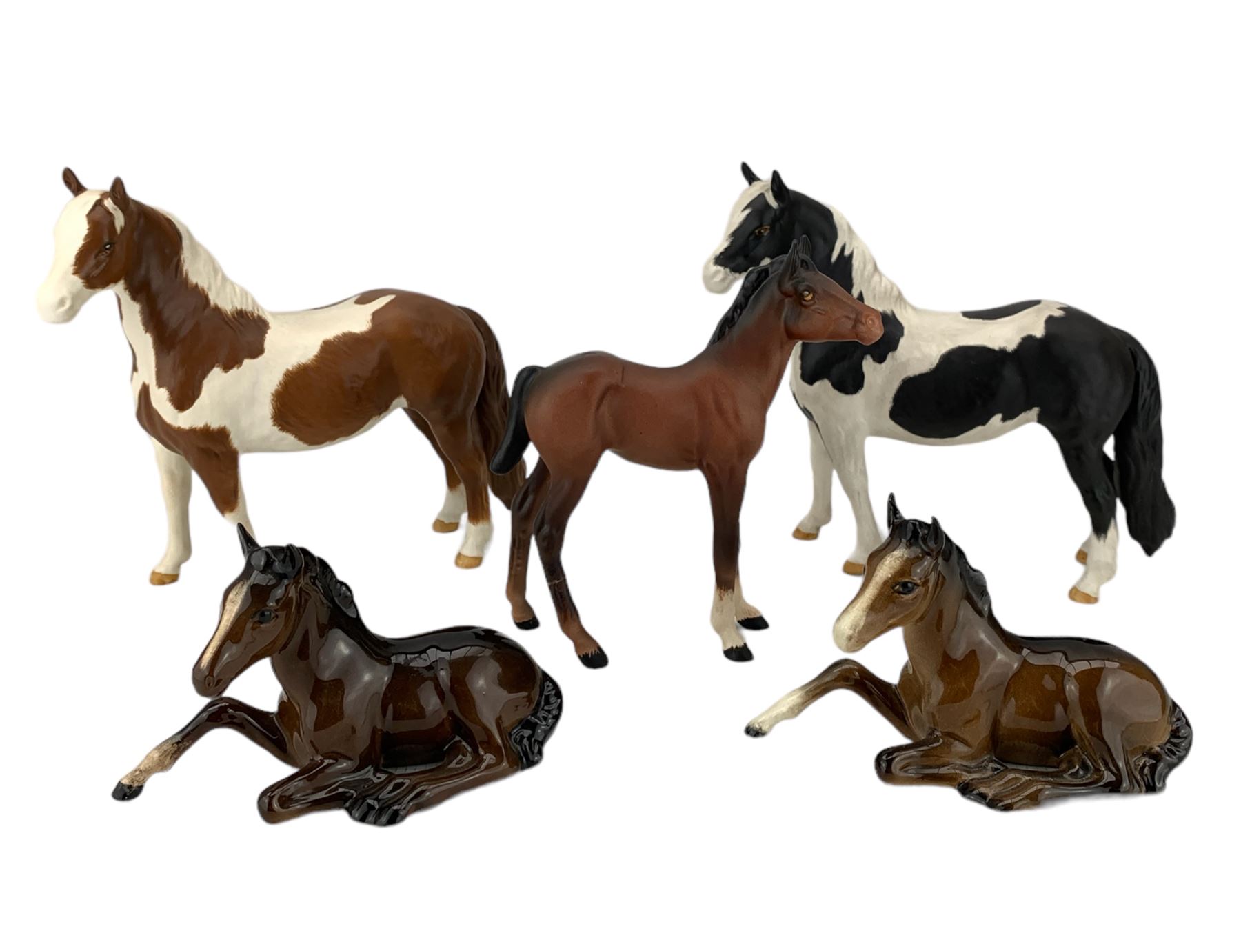 Beswick skewbald Pinto pony