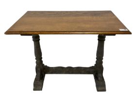 Small oak table