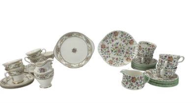 Minton Haddon Hall tea set