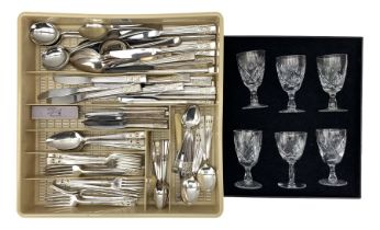 Community Plate Hampton Court pattern flatware