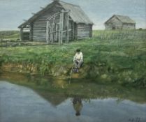 Alexander Pavlovich Vasilyev (1911-1990): The Lonely Fisherman