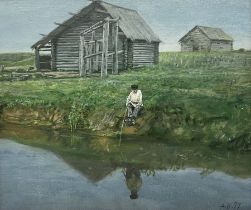 Alexander Pavlovich Vasilyev (1911-1990): The Lonely Fisherman