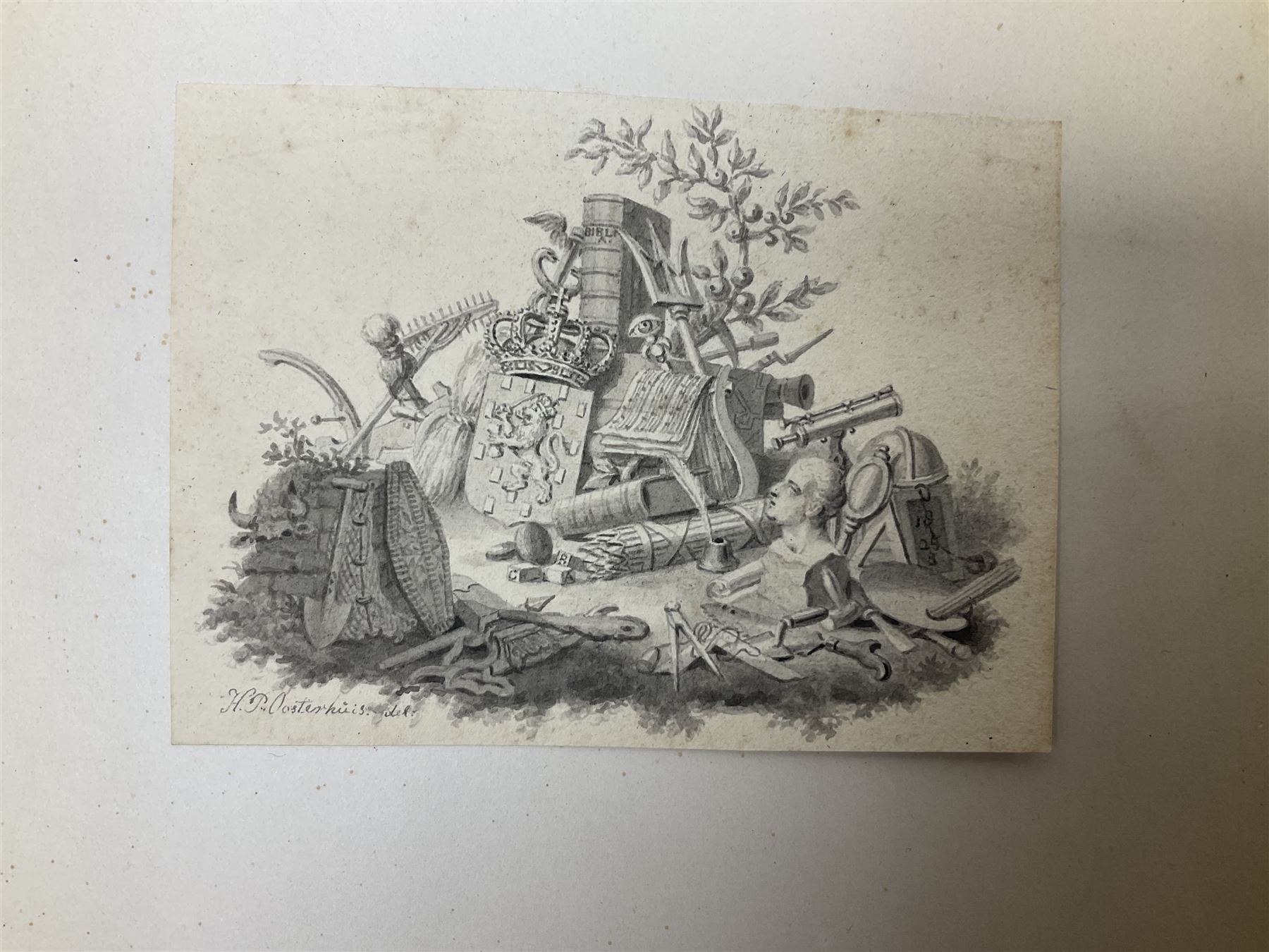 Haatje Pieters Oosterhuis (Dutch 1784-1854): Original Designs for Book Illustrations - Image 18 of 25