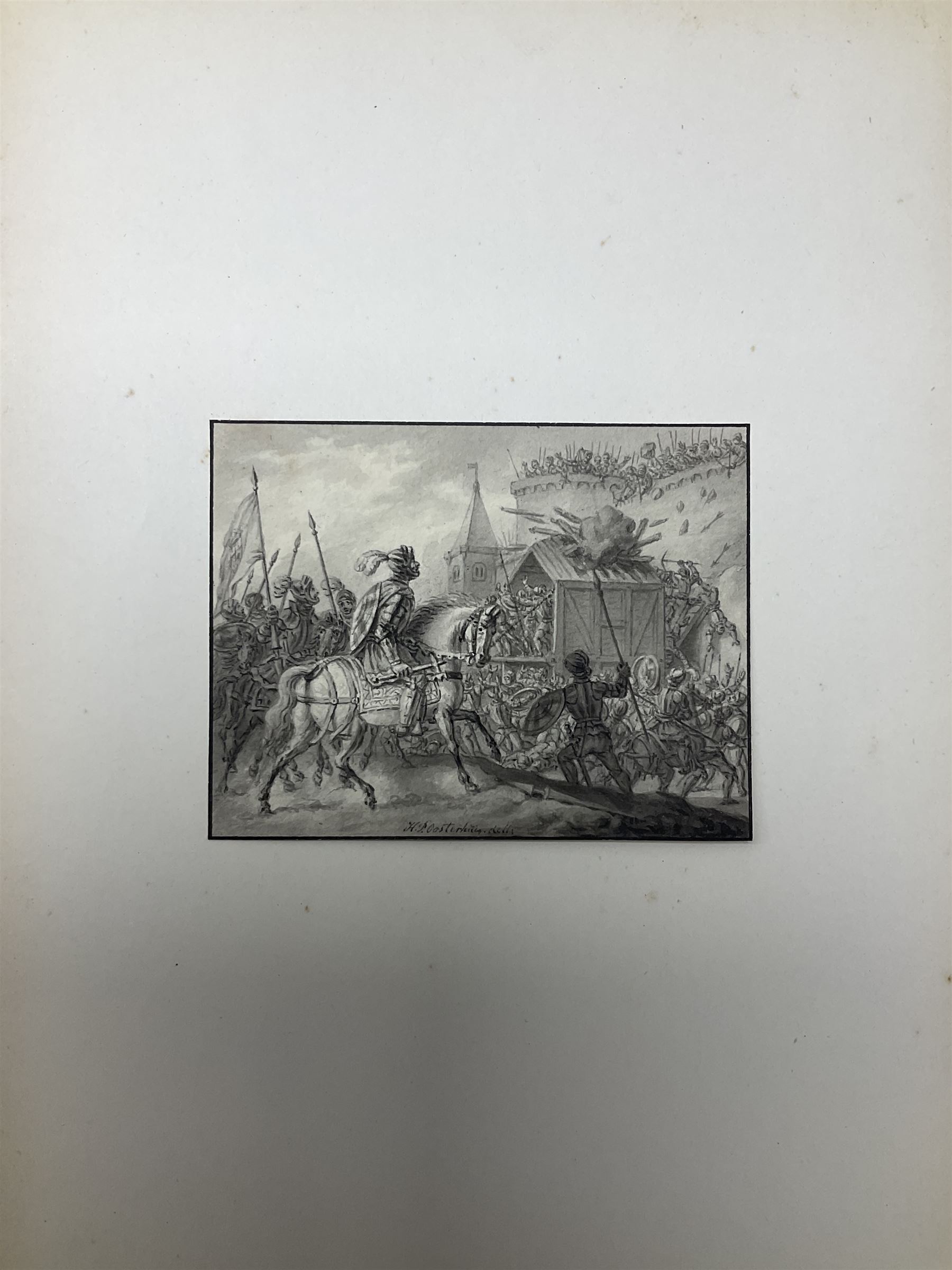 Haatje Pieters Oosterhuis (Dutch 1784-1854): Original Designs for Book Illustrations - Image 17 of 25
