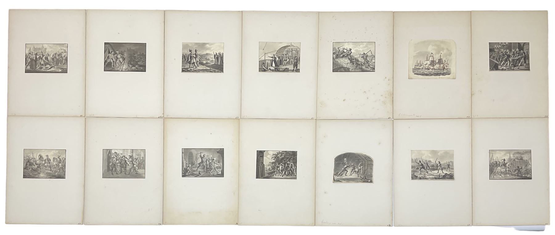 Haatje Pieters Oosterhuis (Dutch 1784-1854): Original Designs for Book Illustrations - Image 2 of 25
