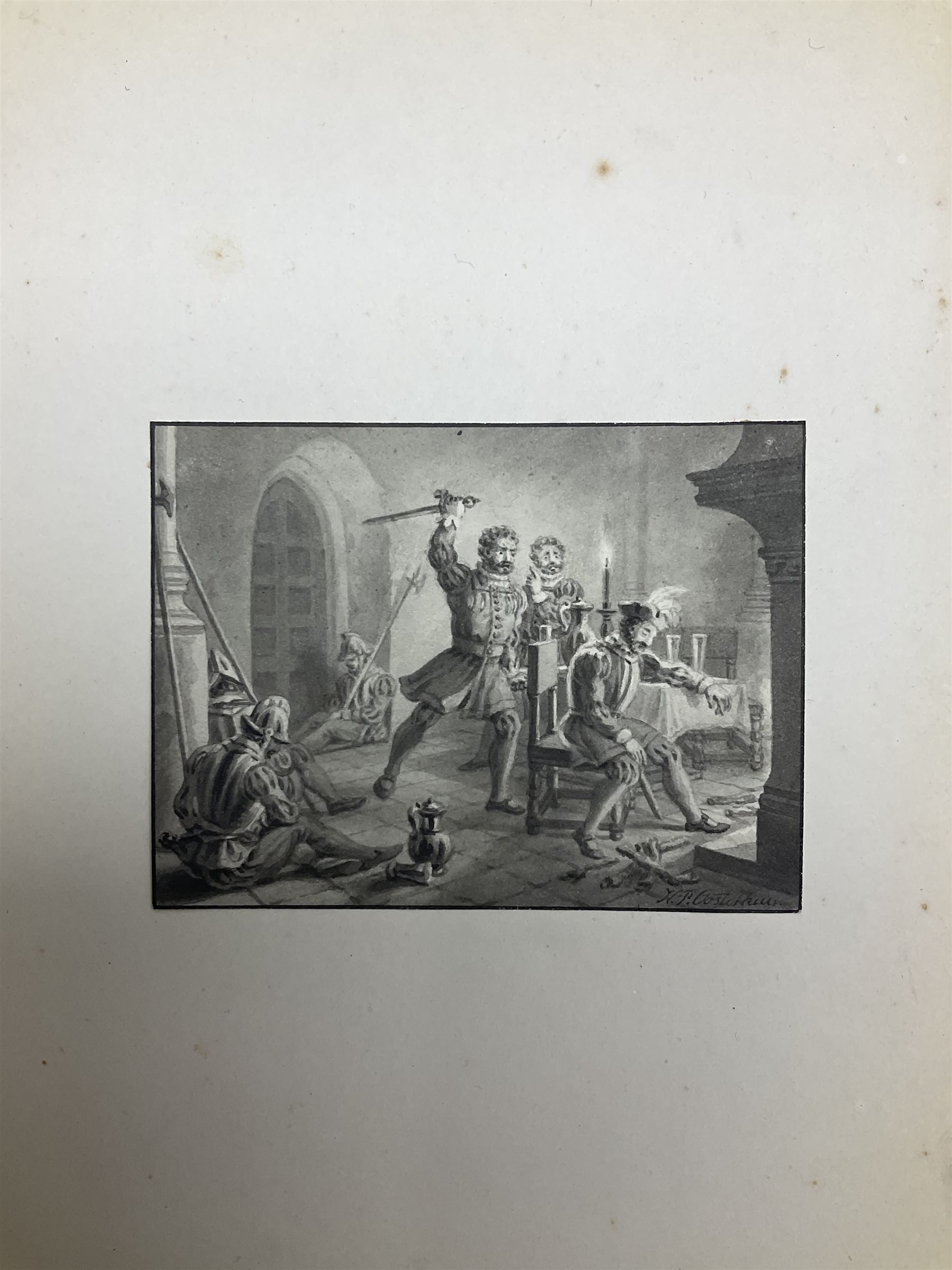 Haatje Pieters Oosterhuis (Dutch 1784-1854): Original Designs for Book Illustrations - Image 9 of 25