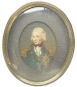 After Lemuel 'Francis' Abbott (British 1760-1803): Portrait Miniature of Admiral Horatio Nelson in M