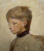 Jacob Kramer (Ukrainian/British 1892-1962): Miniature Portrait