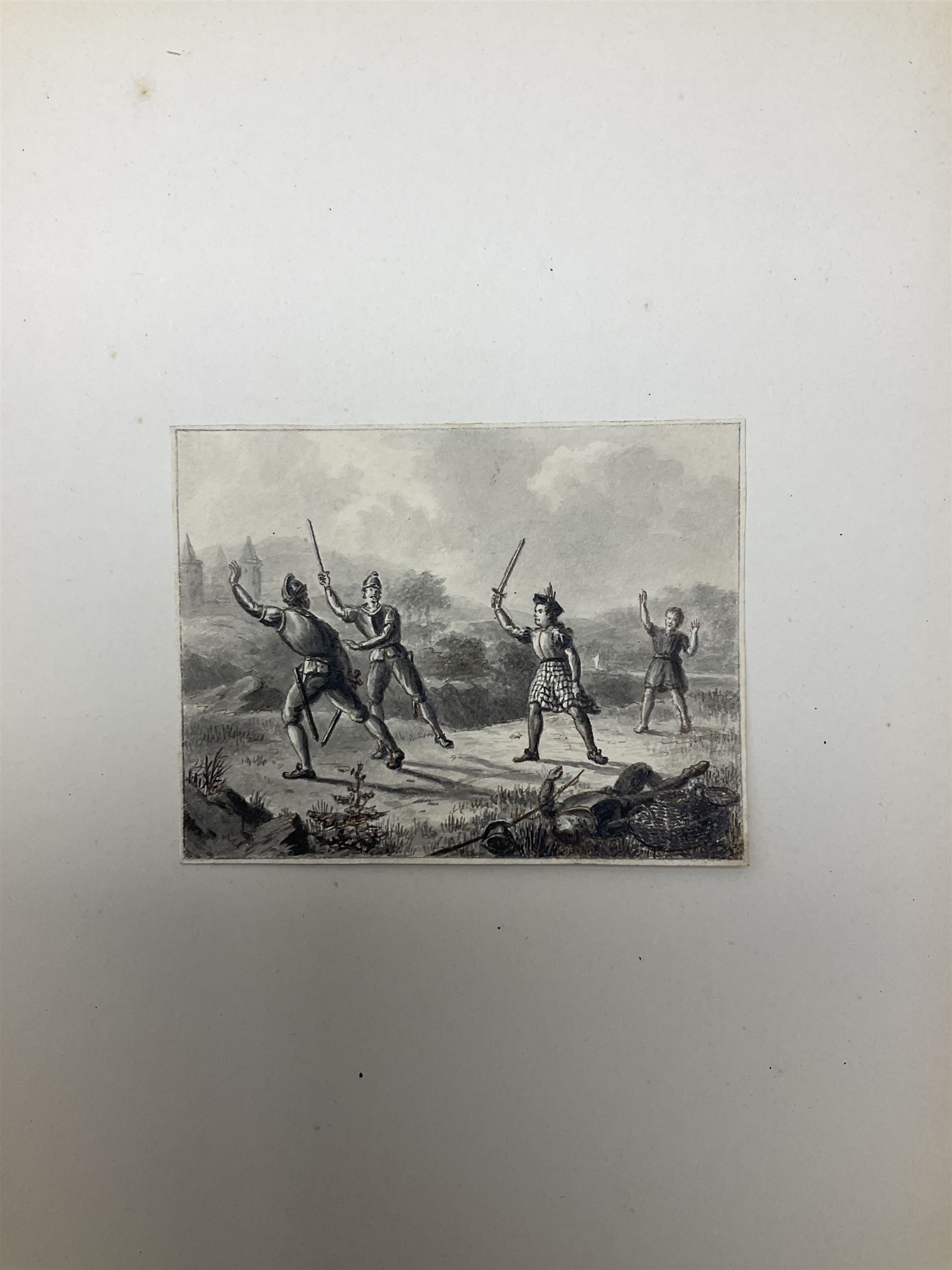 Haatje Pieters Oosterhuis (Dutch 1784-1854): Original Designs for Book Illustrations - Image 14 of 25