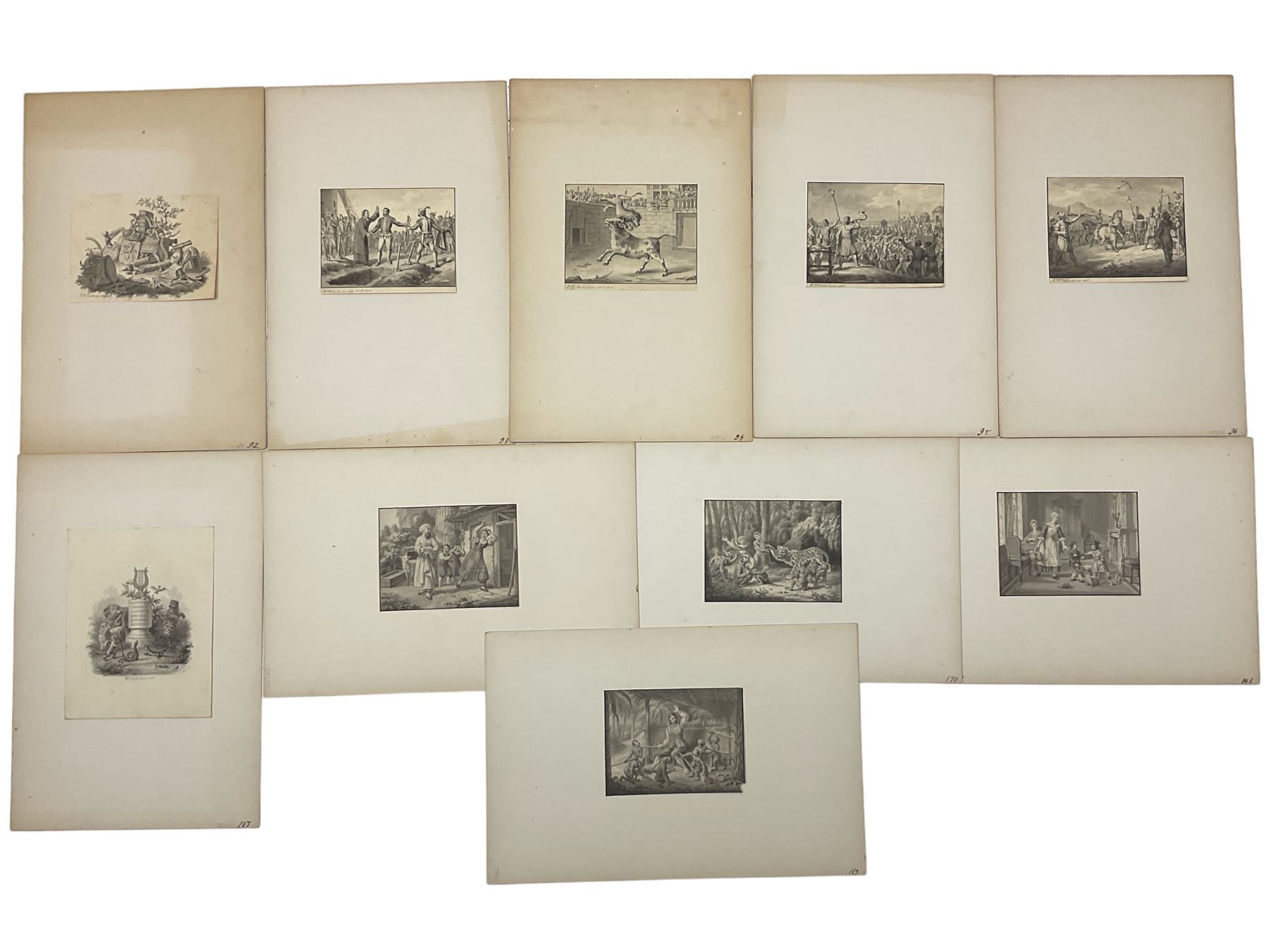 Haatje Pieters Oosterhuis (Dutch 1784-1854): Original Designs for Book Illustrations - Image 3 of 25